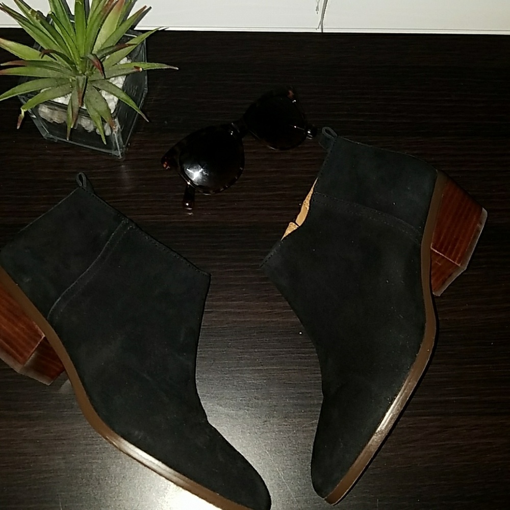 Jcrew suede booties